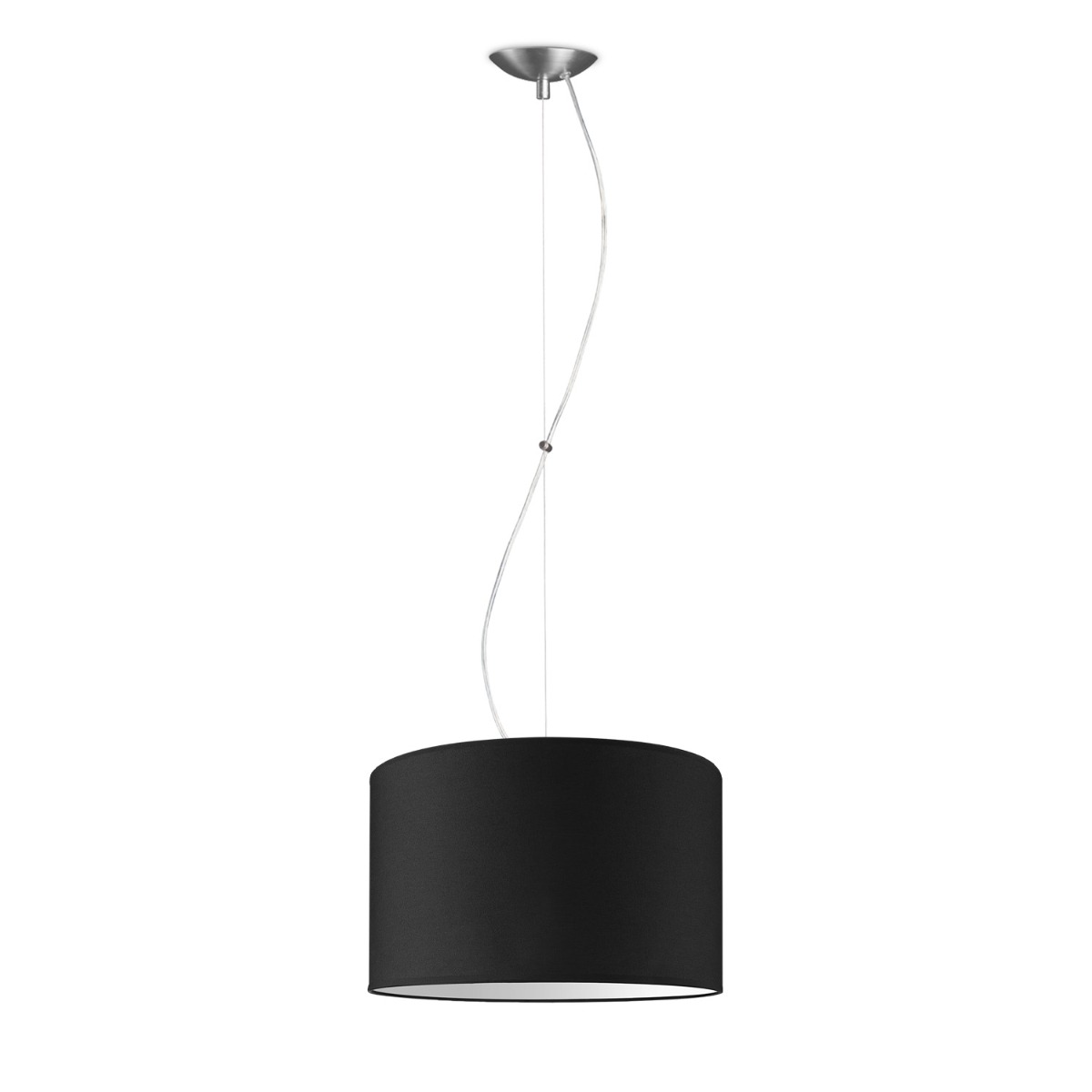 hanglamp basic deluxe bling Ø 35 cm - zwart