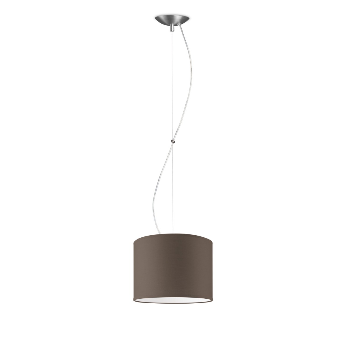 hanglamp basic deluxe bling Ø 25 cm - taupe