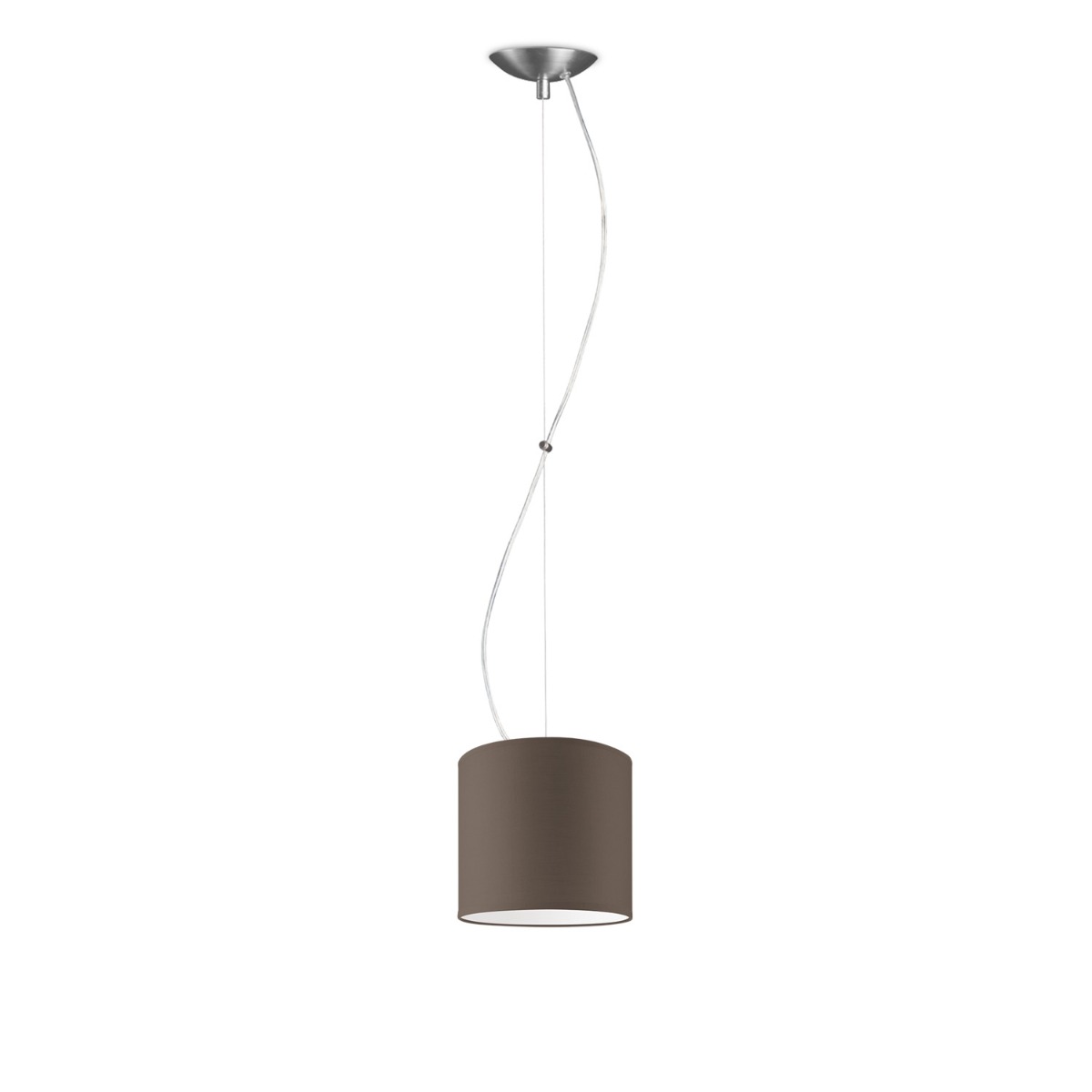 hanglamp basic deluxe bling Ø 16 cm - taupe