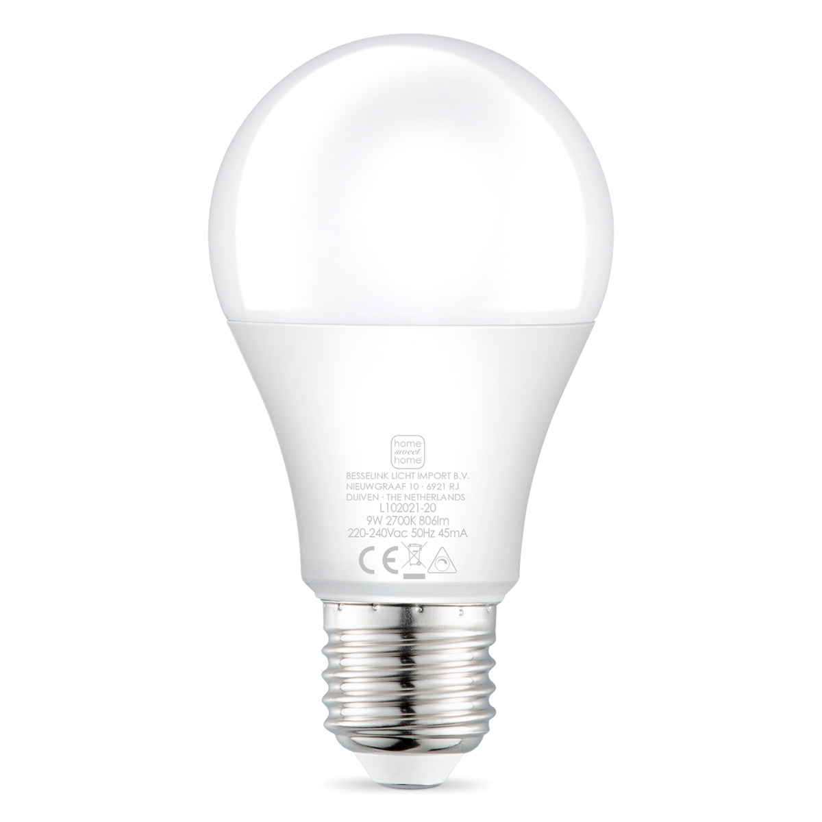 Dally LED Sokkellamp Zwart M - E27 fitting - IP44 Waterdicht - 80 cm - tuinverlichting - padverlichting