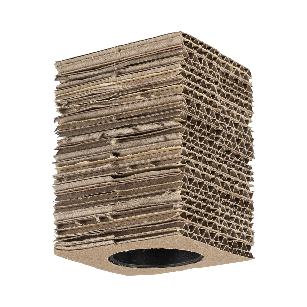 DIY lamphouders - Lamponderdelen - ø6 x 8.5 cm - E27 - Bruin - Vierkant - Ontworpen voor Hanglampen, Wandlampen