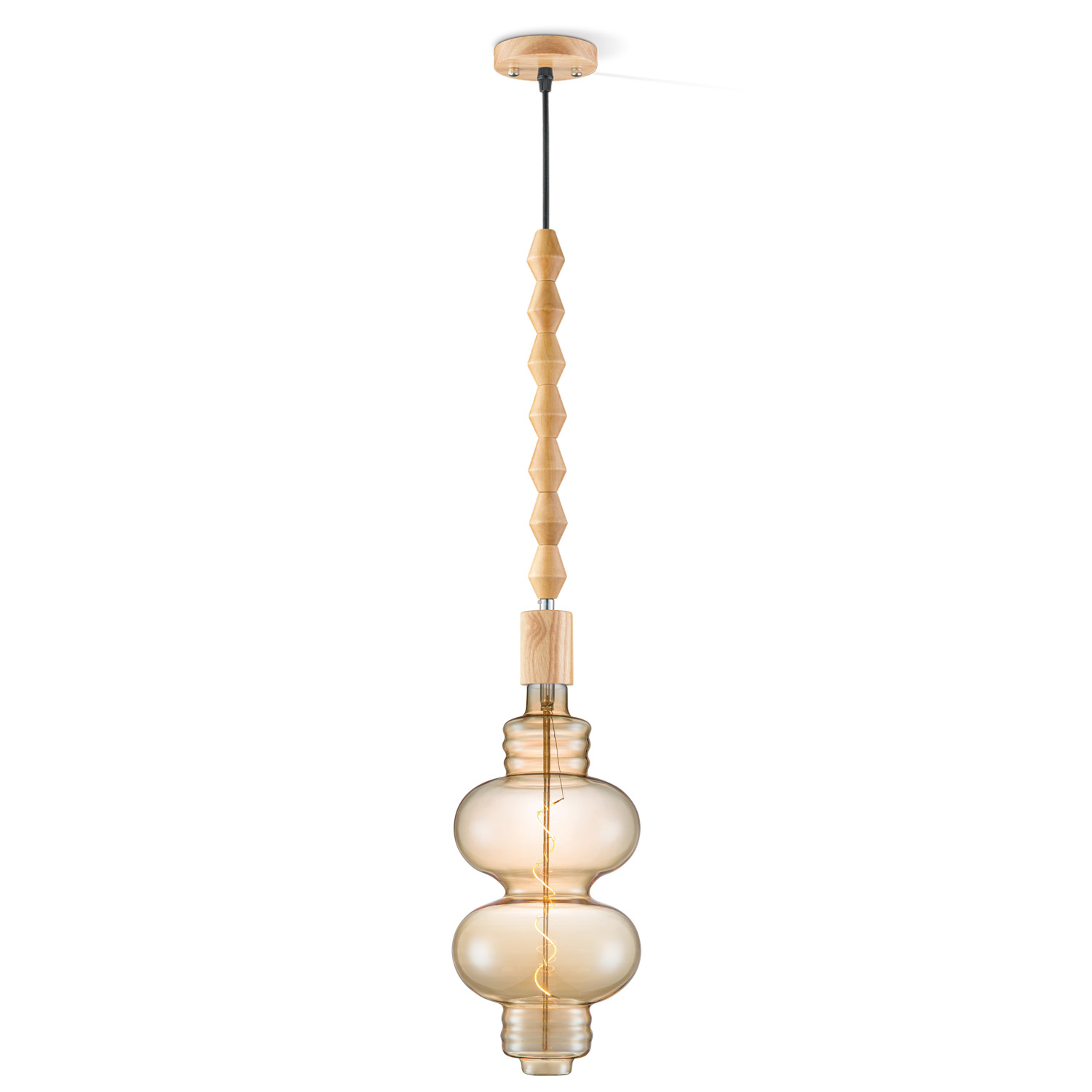 Home sweet home hanglamp Dana Diabolo - amber