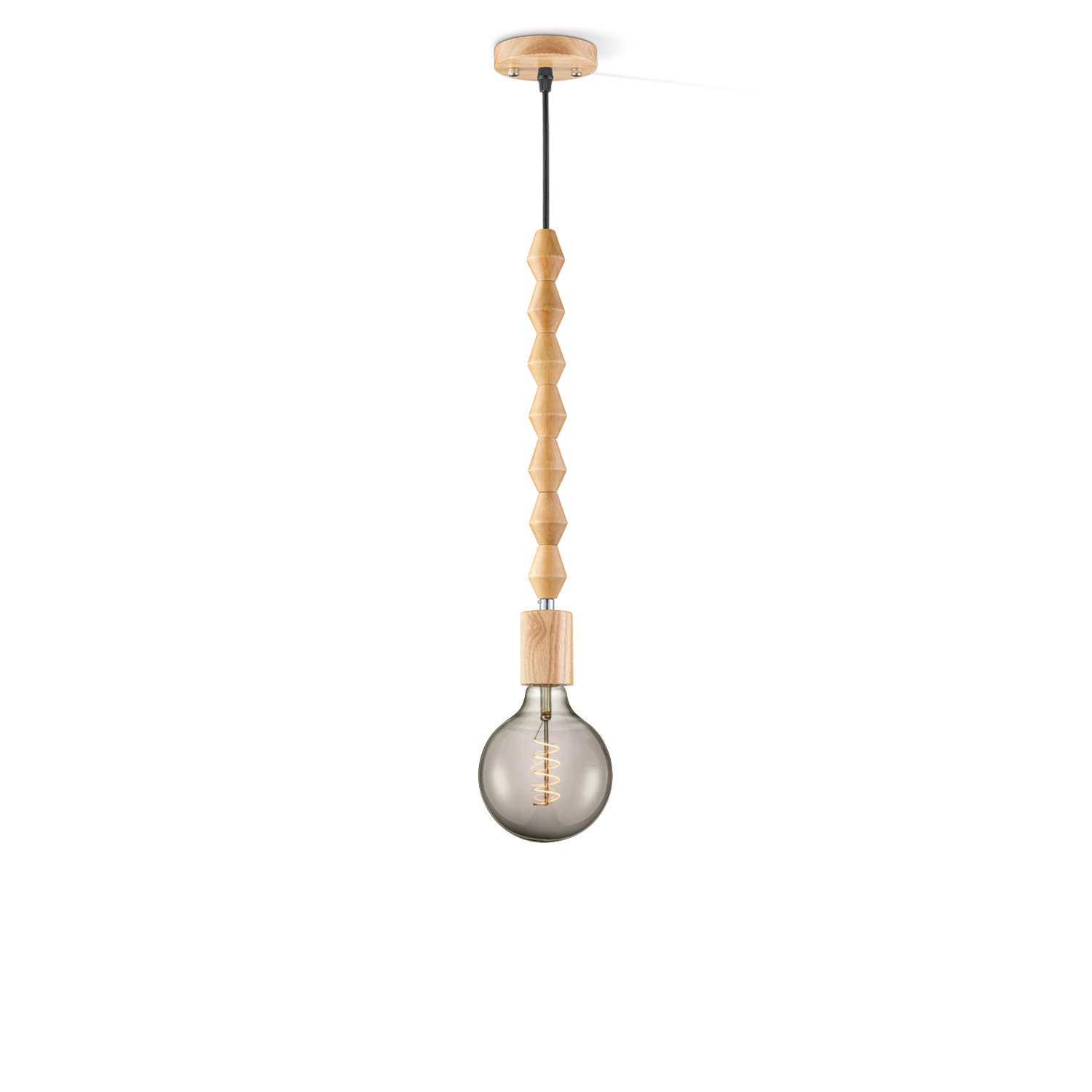 Home sweet home hanglamp Dana Spiral g125 - smoke