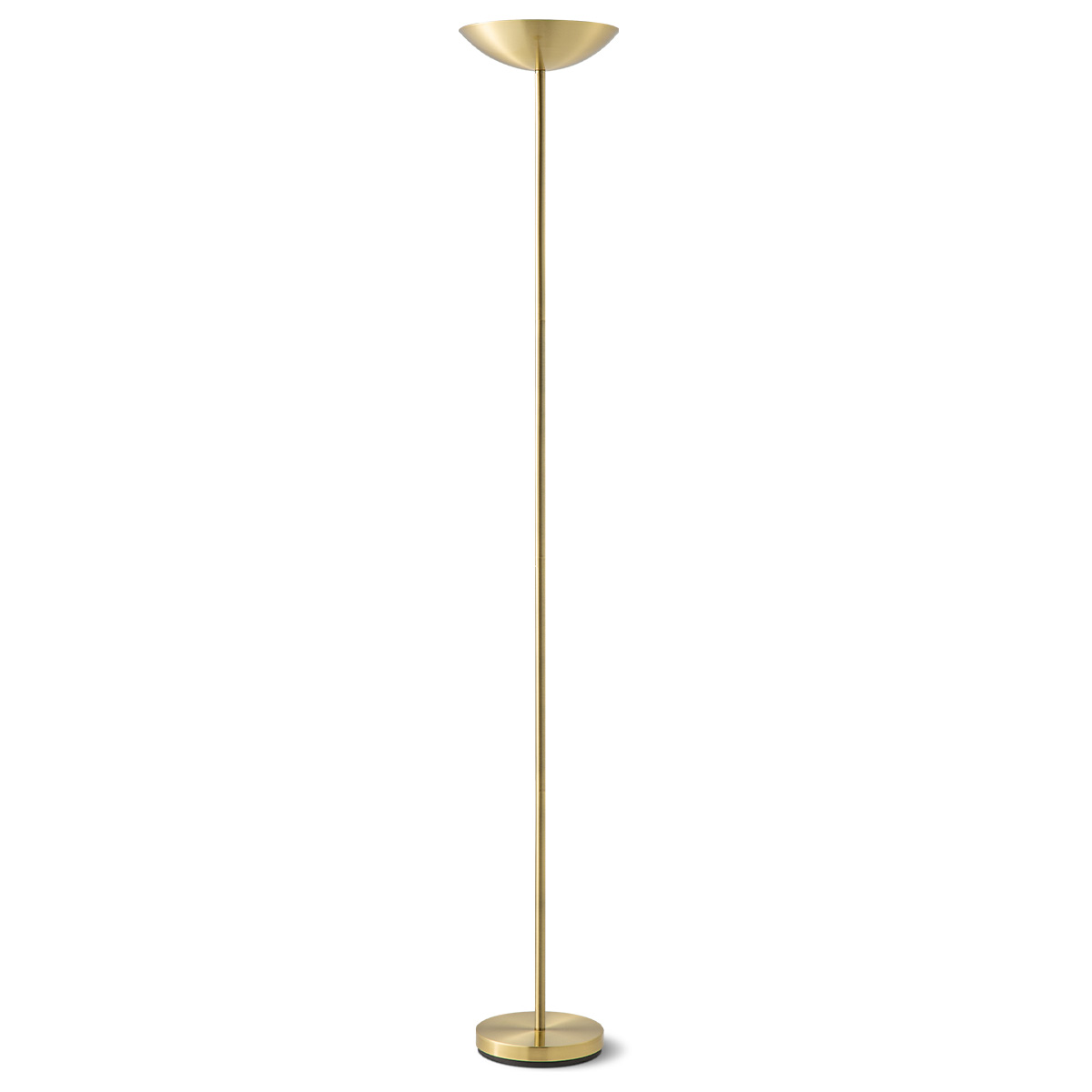 Home Sweet Home - Moderne vloerlamp Easy - Brons - 28/28/180cm - R7s lichtbron - geschikt voor woonkamer, slaapkamer, thuiskantoor- R7s lichtbron - met voetschakelaar