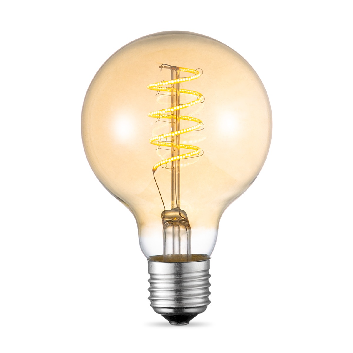 Edison Vintage E27 LED Spiraal Filament lamp