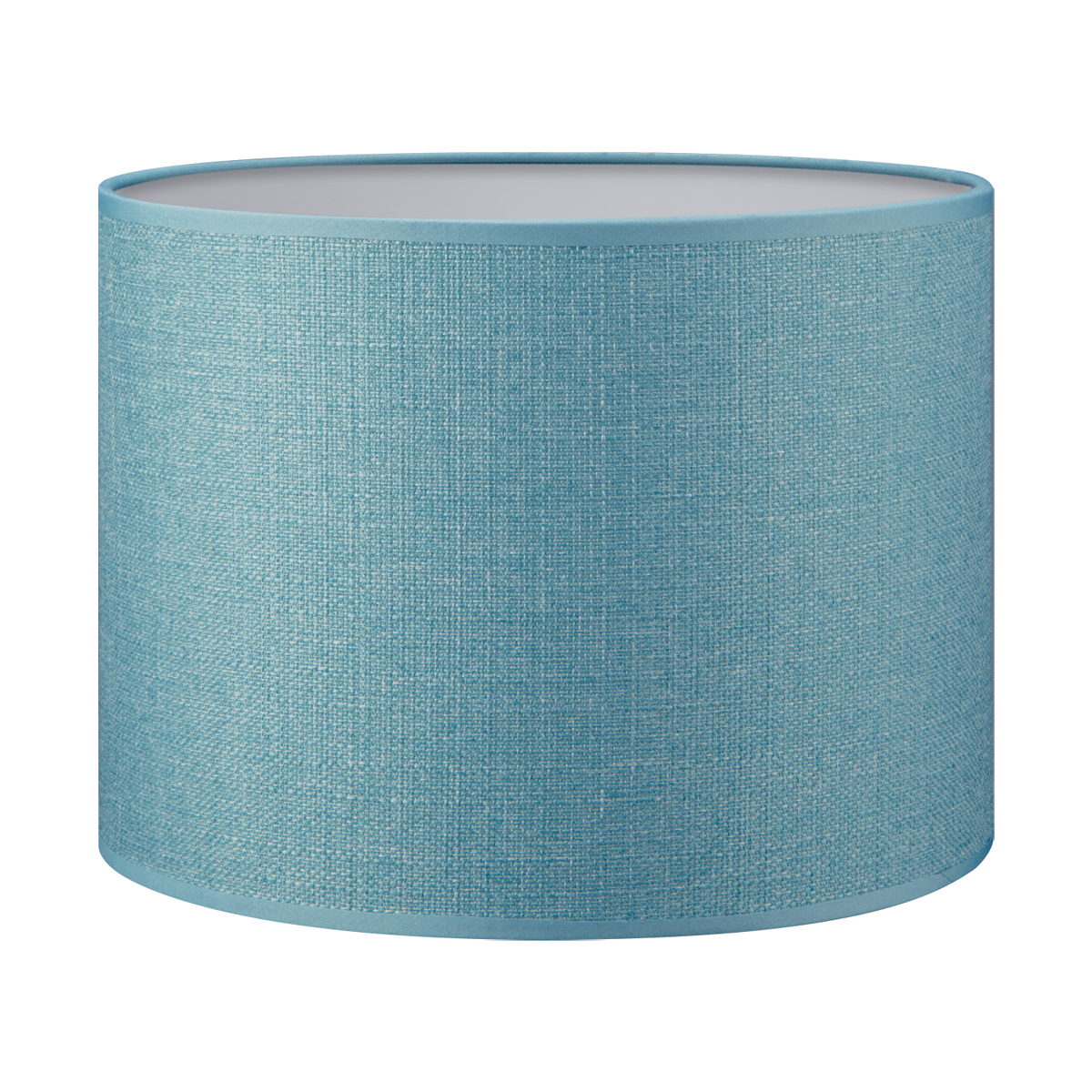 Image of Home sweet home lampenkap Canvas 25 - petrolblauw