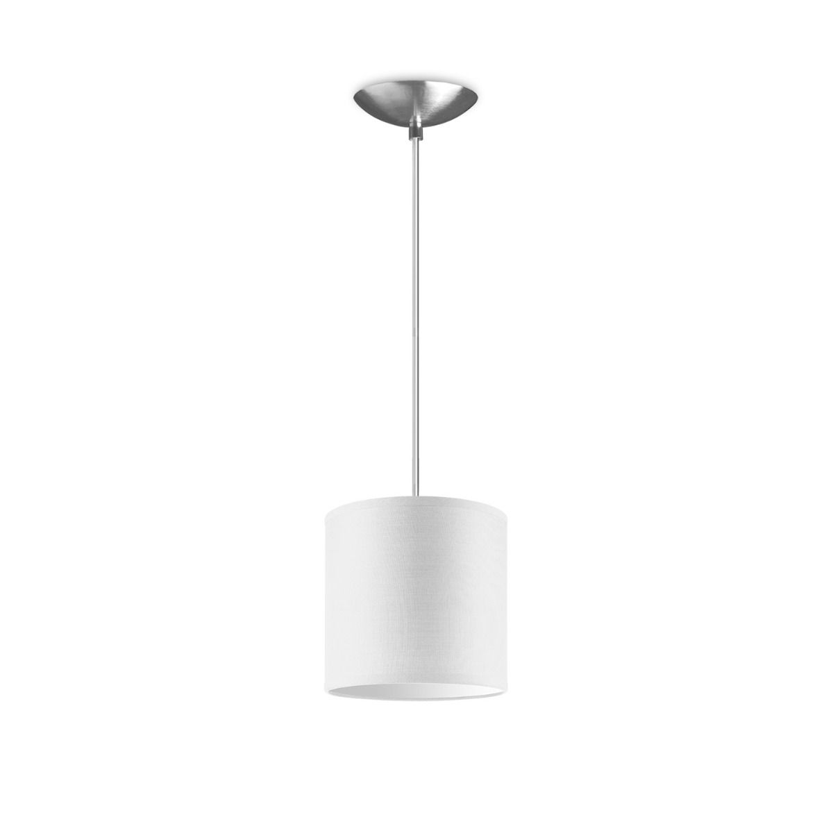 hanglamp basic bling Ø 16 cm - wit