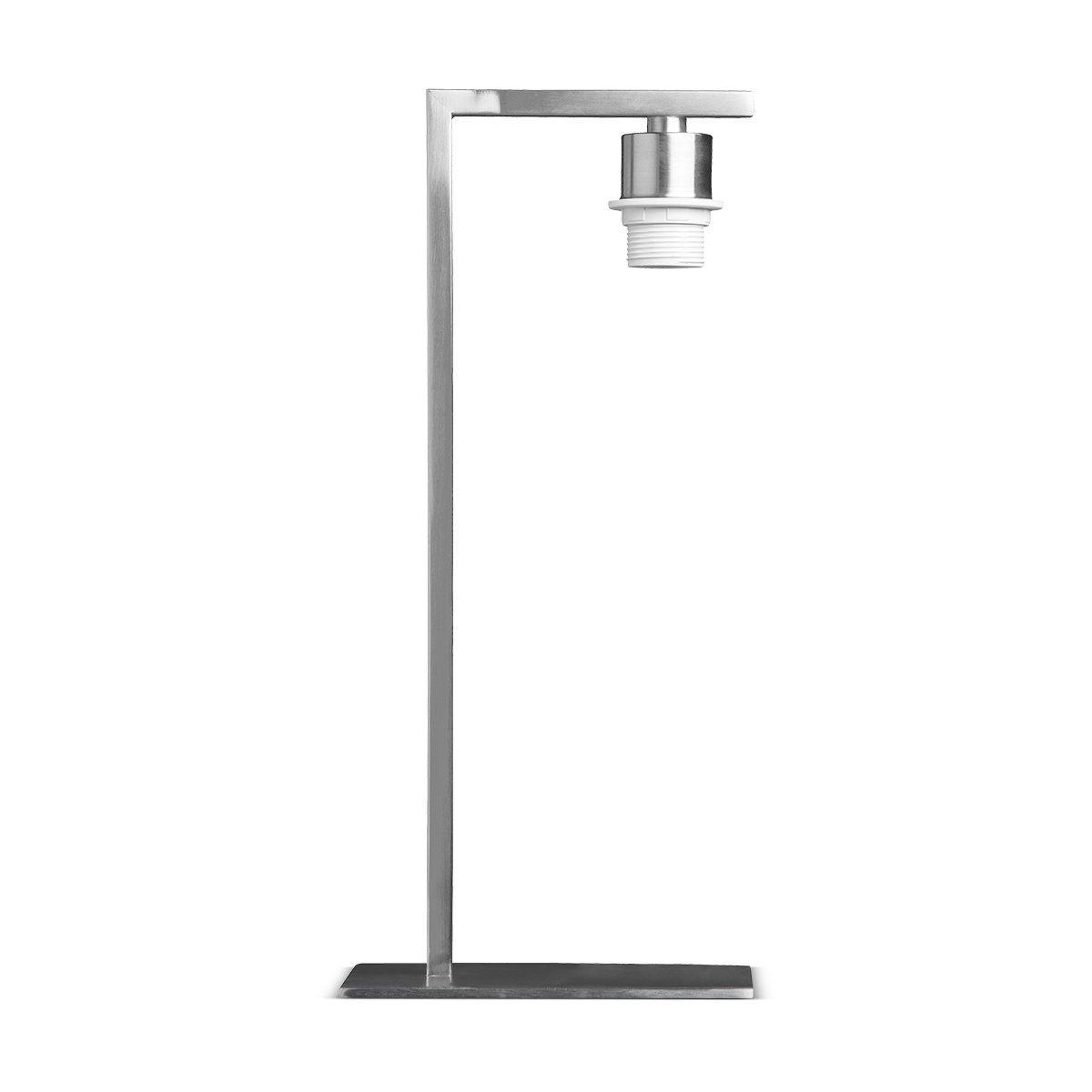 Home sweet home tafellamp Block 44 cm - mat staal