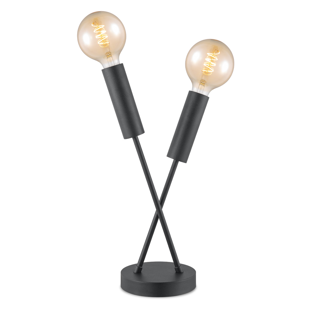 Image of Home sweet home tafellamp Twint 2L - zwart