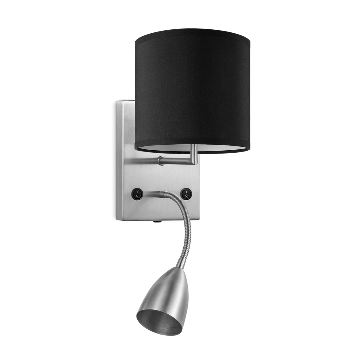 wandlamp read bling Ø 16 cm - zwart
