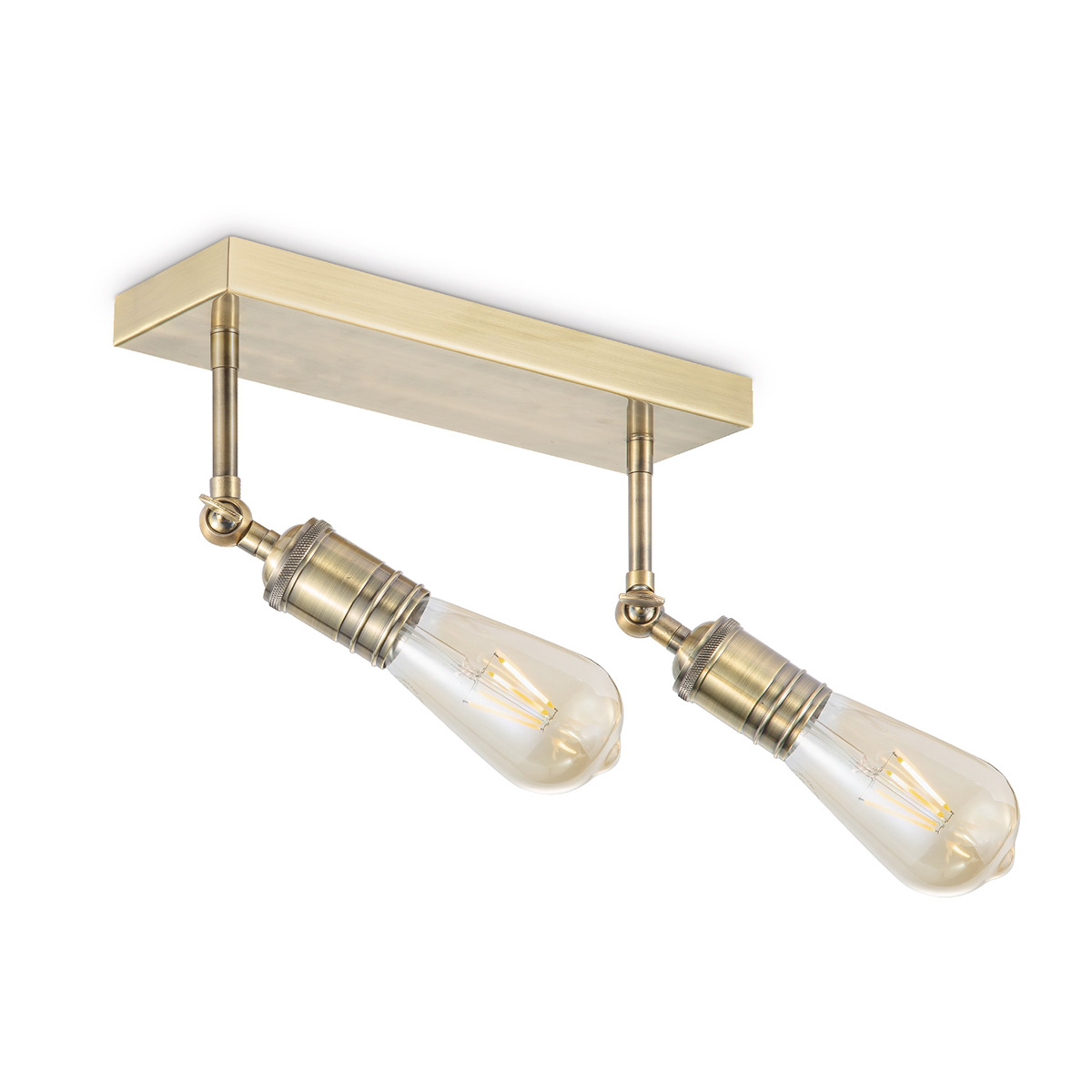 Home sweet home opbouwspot Spy 2 lichts - vintage