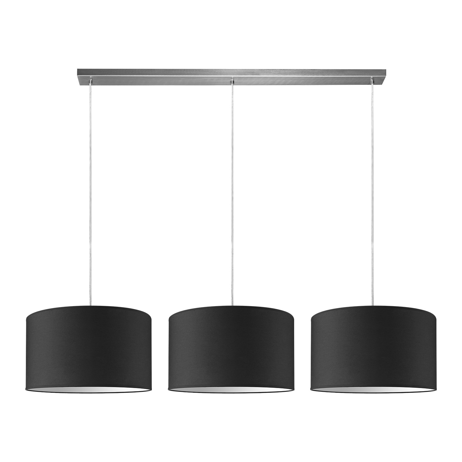 Image of hanglamp beam 3 bling Ø 40 cm - zwart