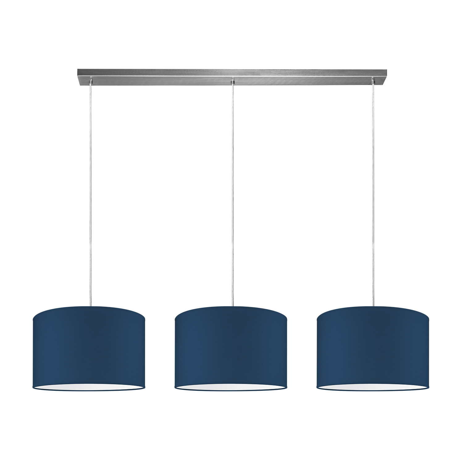 Image of hanglamp beam 3 bling Ø 35 cm - blauw
