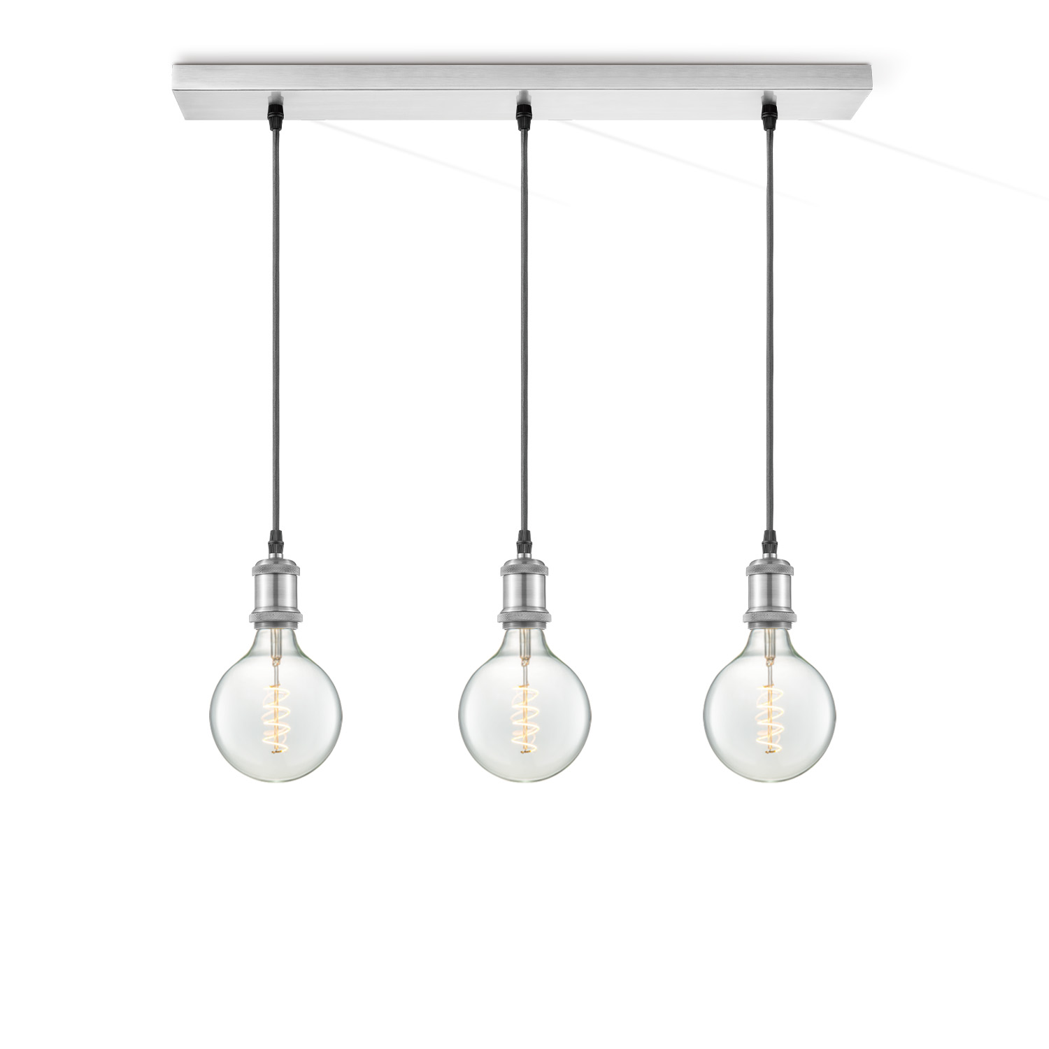 Image of Home sweet home hanglamp Vintage 3L Beam Spiral g125 - helder