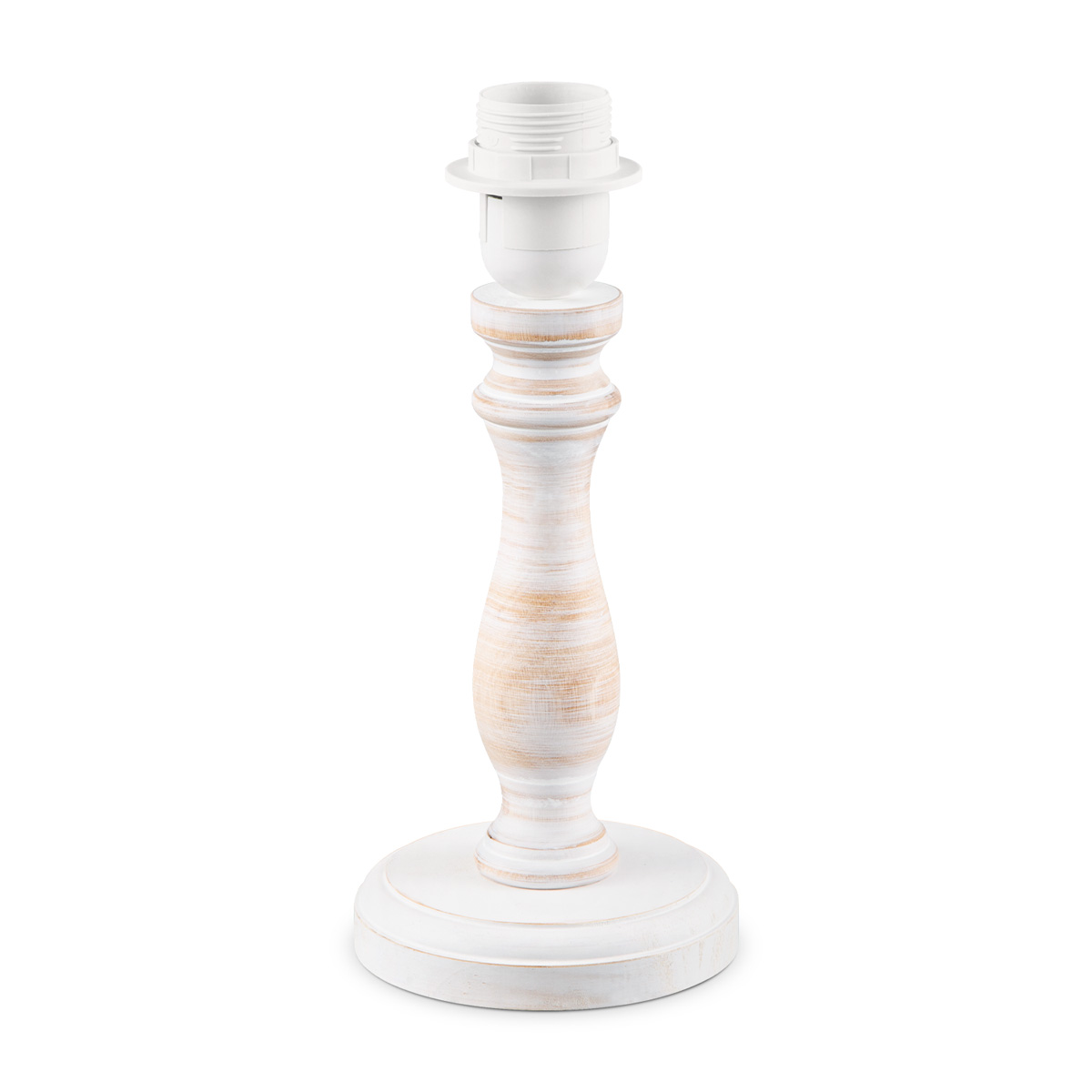Home sweet home tafellamp voet Femme rond - vintage wit