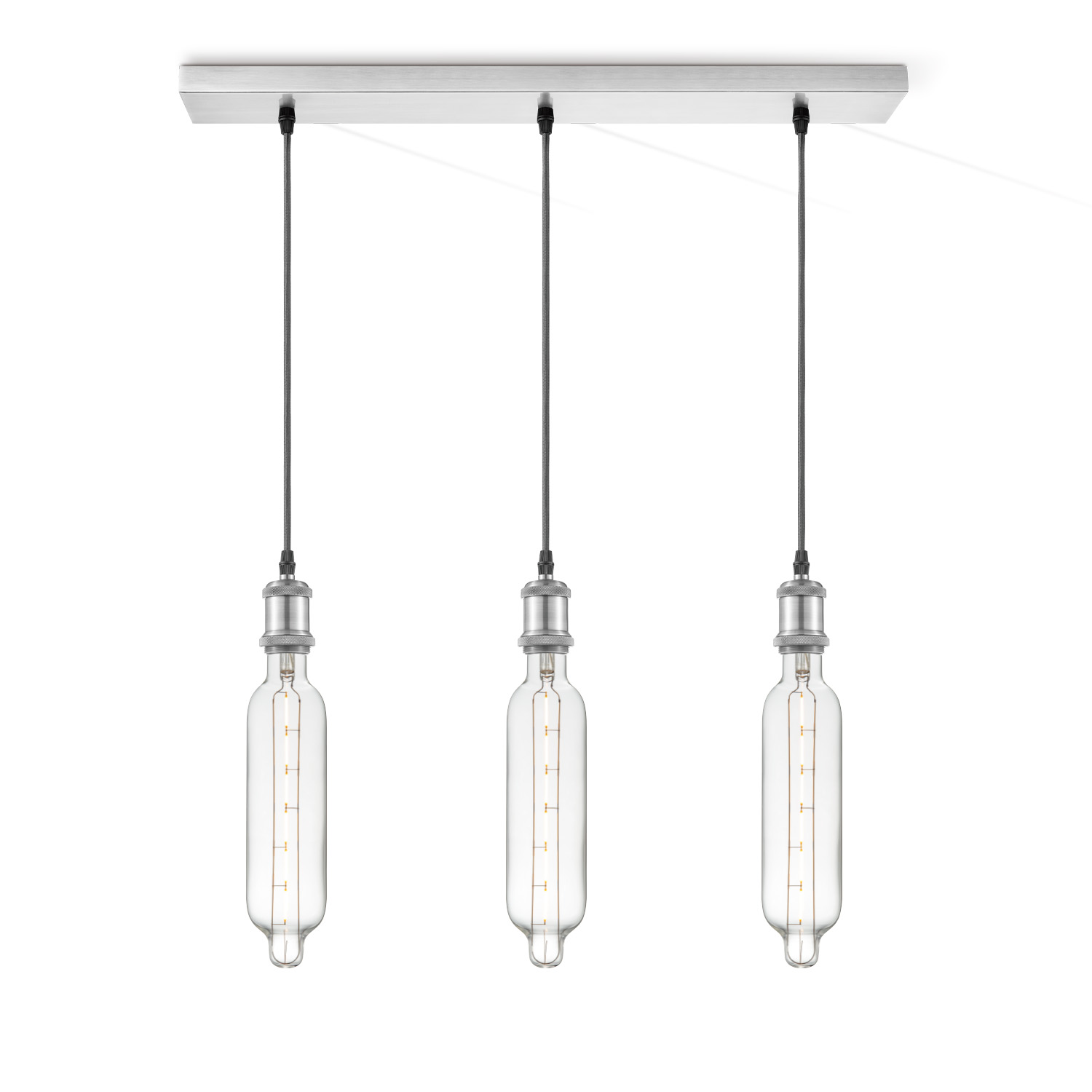 Home sweet home hanglamp Vintage 3L Beam Tube - helder