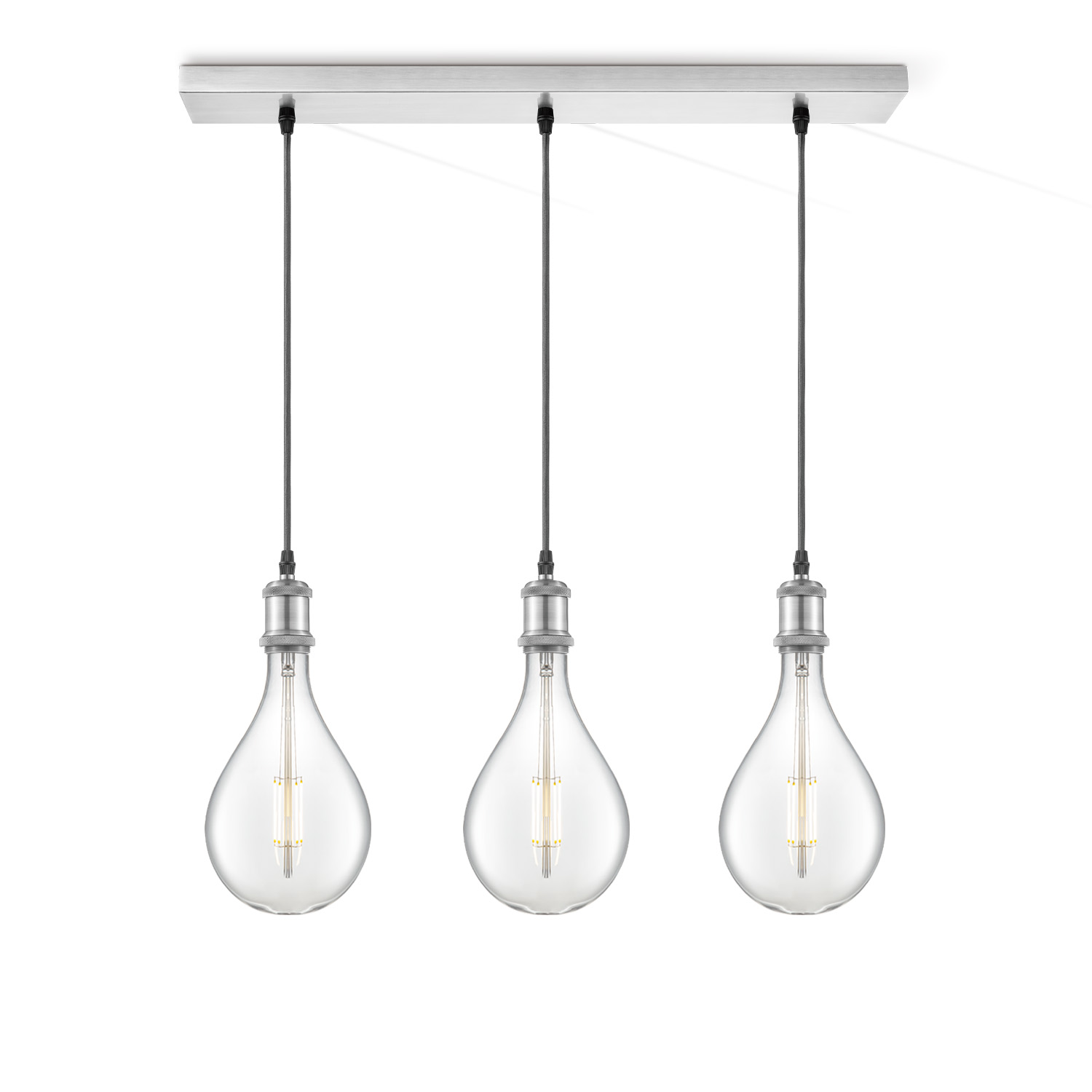 Home sweet home hanglamp Vintage 3l Beam Pear - helder