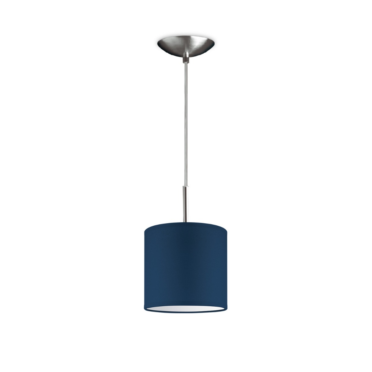 Image of hanglamp tube deluxe bling Ø 16 cm - blauw