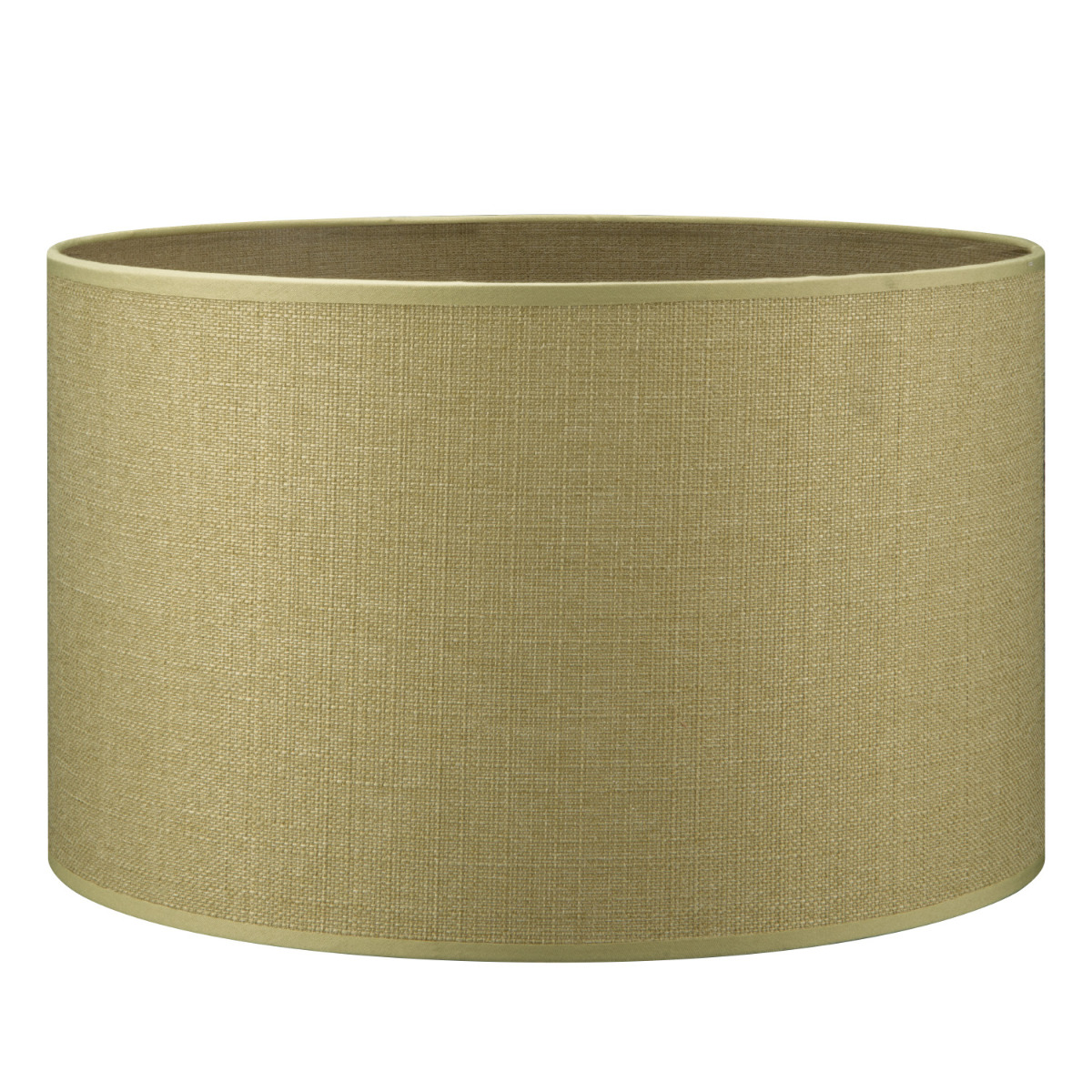 Image of Home sweet home lampenkap Canvas 35 - groen/bruin