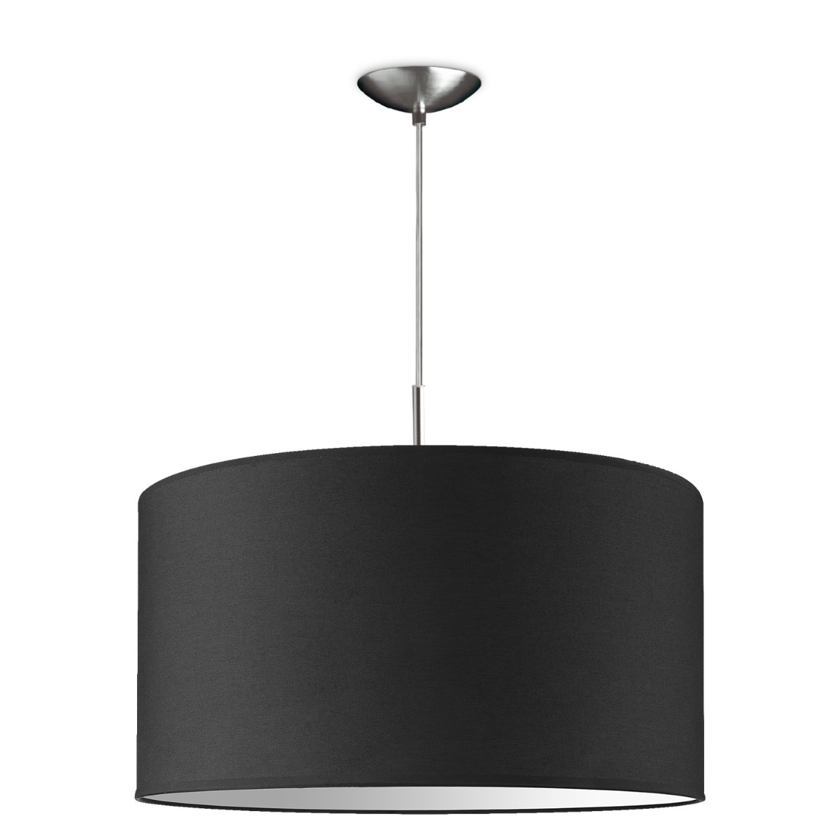 hanglamp tube deluxe bling Ø 50 cm - zwart