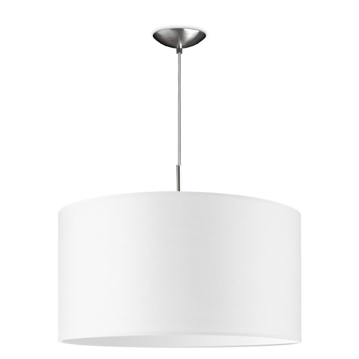 Image of hanglamp tube deluxe bling Ø 50 cm - wit