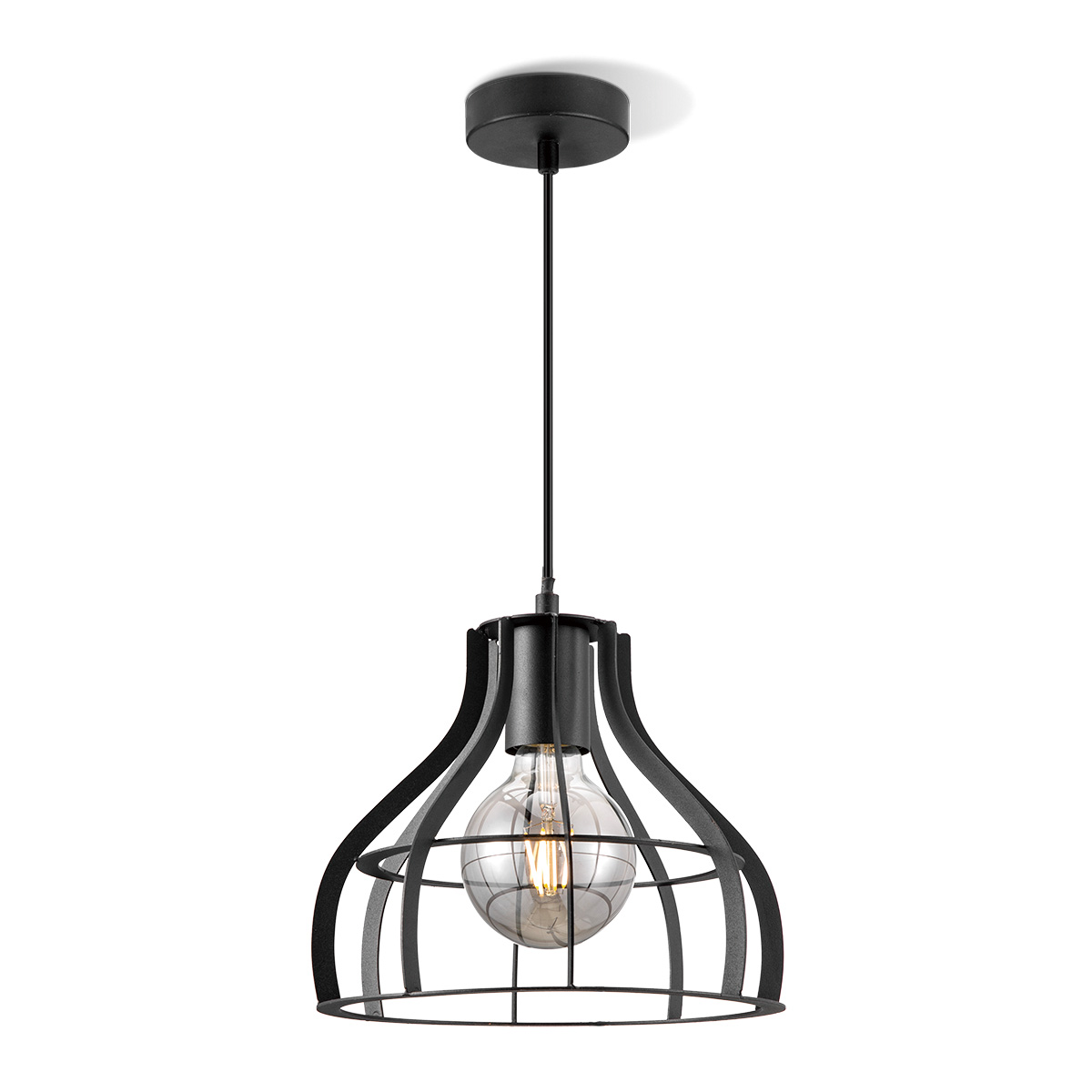 Home sweet home hanglamp Blank 25 - zwart