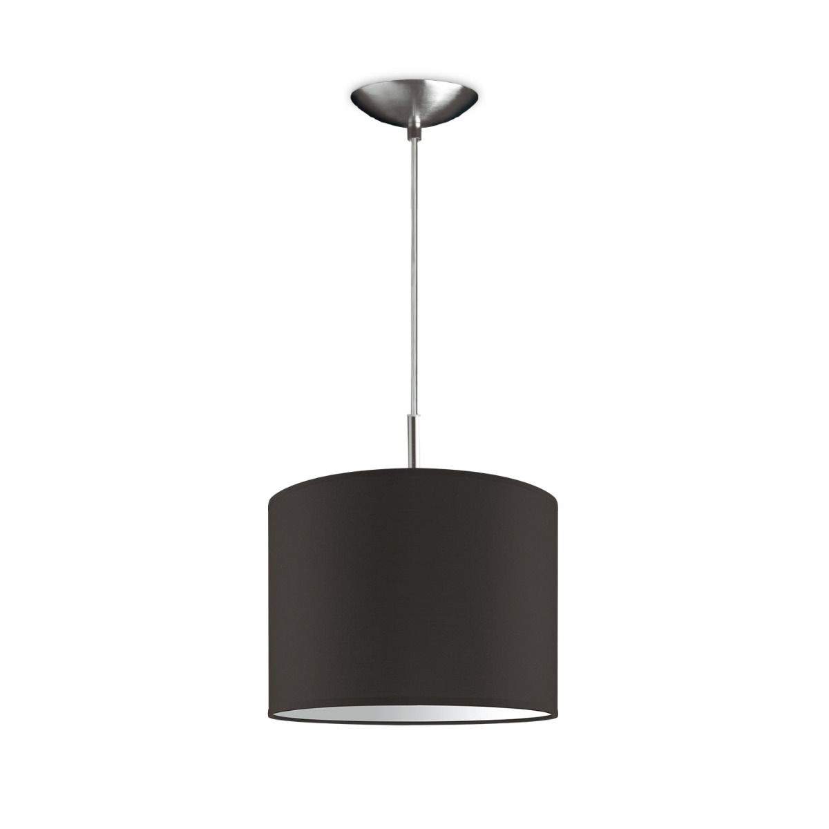 hanglamp tube deluxe bling Ø 25 cm - bruin