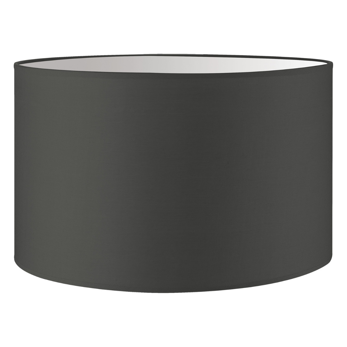 Lampenkap Bling - Antraciet - cilinder - 35/35/21cm - van stof - Moderne stoffen Lampenkap voor E27 lamphouder - RoHS getest - voor vloerlamp, tafellamp, wandlamp en hanglamp