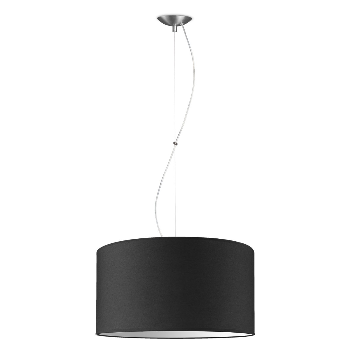 hanglamp basic deluxe bling Ø 50 cm - zwart