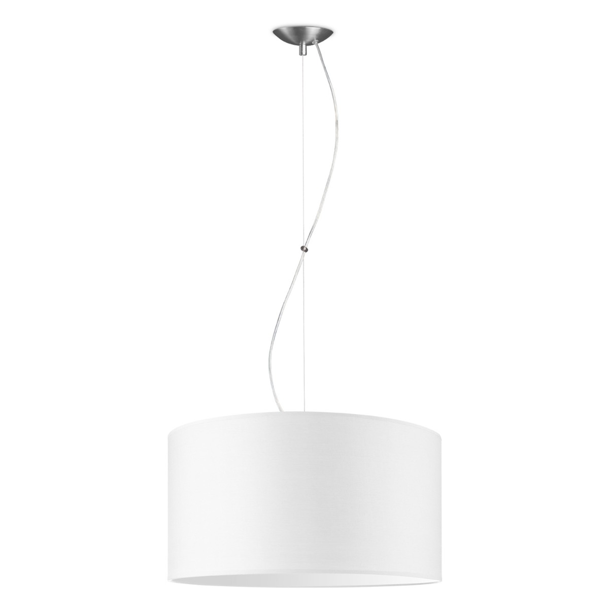 Image of hanglamp basic deluxe bling Ø 50 cm - wit