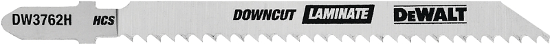 DEWALT DW3762H Jig Saw Blade, 1/4 in W, 4 in L, 10 TPI, HCS Cutting Edge