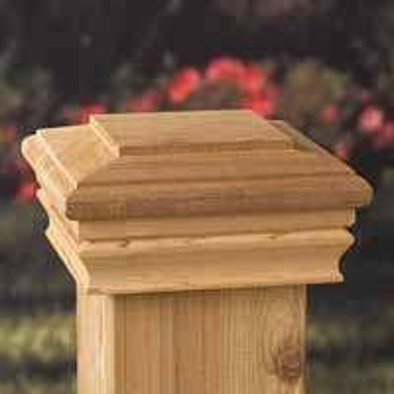 Maine Ornamental 72213 Post Cap, 4 in L, 4 in W