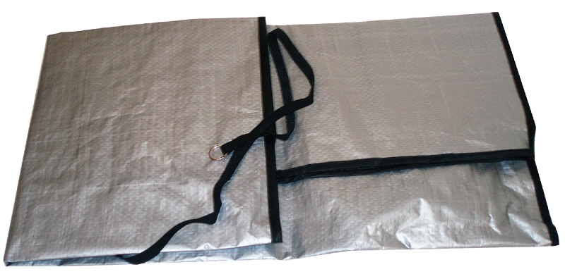 Frost King CC32XH Air Conditioner Cover 34 in L 34 in W 9 mil Thick Material Polyethylene Silver
