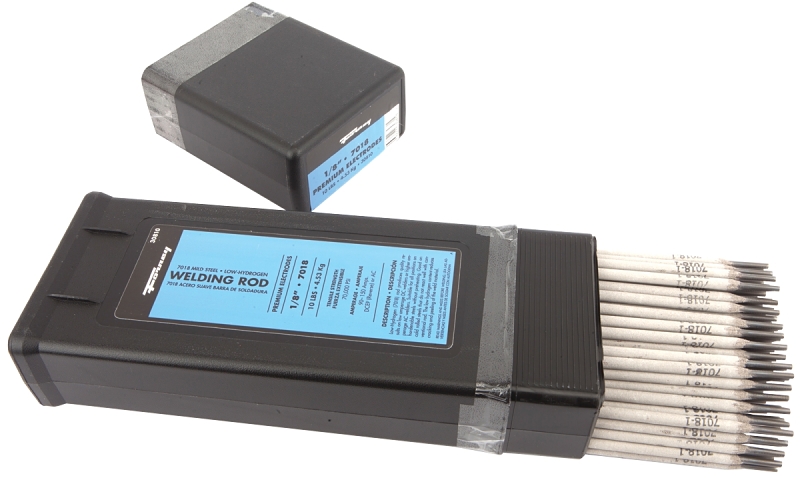 Forney 30810 Stick Electrode, 1/8 in Dia, 14 in L, Steel