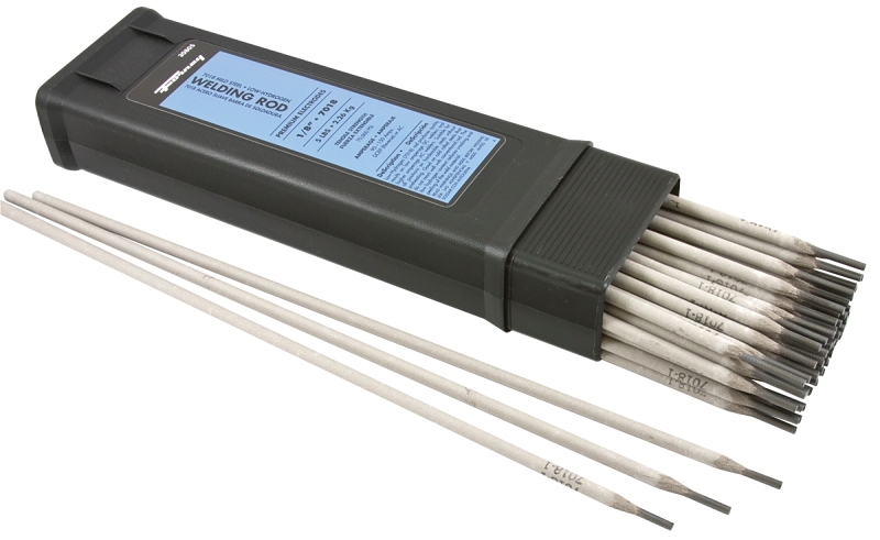 Forney 30805 Stick Electrode, 1/8 in Dia, 14 in L, Steel