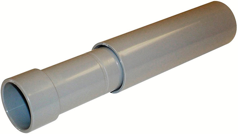 Carlon E945 Series E945H Expansion Coupling, 1-1/2 in Female Socket, 4 in L, PVC, Brown