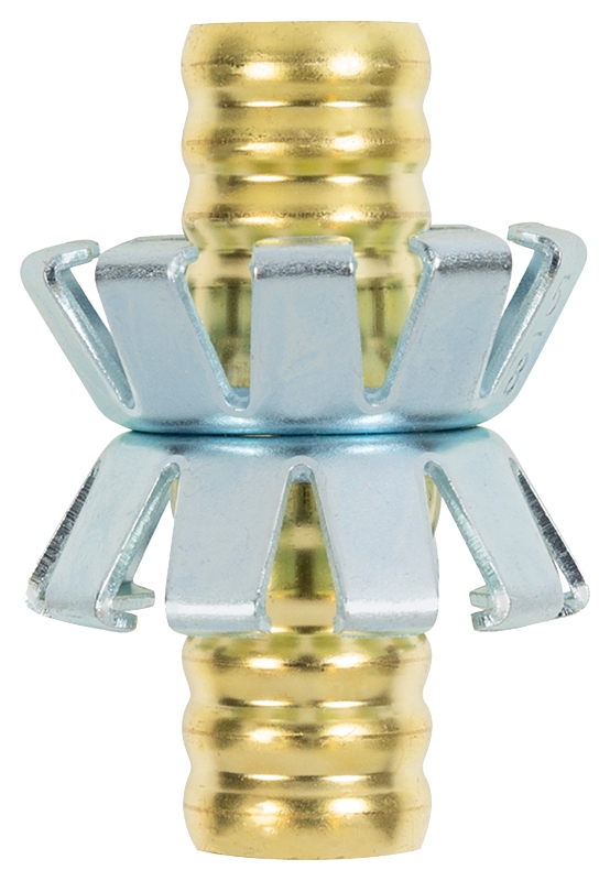 Gilmour Mfg 805874-1001 Hose Mender Compression, 3/4 or 5/8 in, Compression, Metal, Pack of 10
