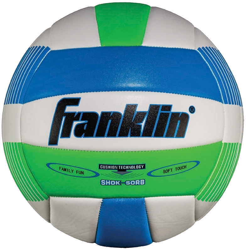 Franklin 5487 Volley Ball, Leather, Multi-Color