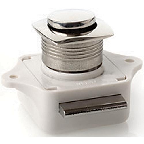 SeaDog 225320 Push Button Rim Latch - Square / Round - Stainless/Plastic Housing