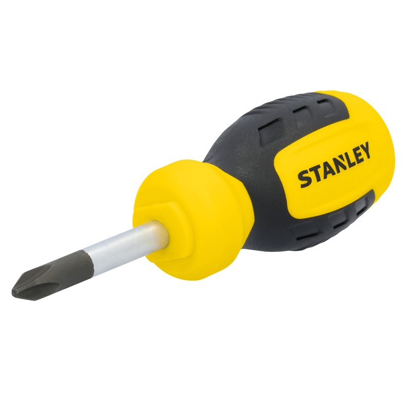 STANLEY STHT60806 Screwdriver, #2 Drive, Phillips Drive, 6.7 in OAL, 1-1/2 in L Shank, Comfort-Grip Handle