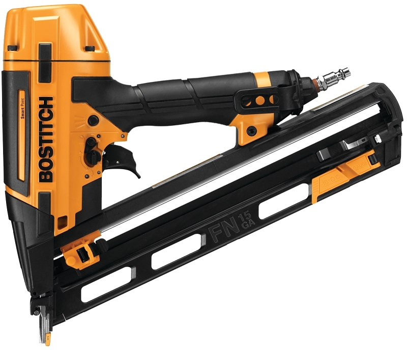 Bostitch BTFP72156 Finish Nailer Kit, 129 Magazine, 25 deg Collation, Glue Collation, 1-1/4 to 2-1/2 in Fastener