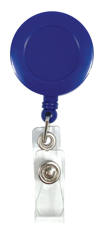 2GO KC250BR ID Badge Retriever, Clip-On, Plastic, Assorted, Pack of 5