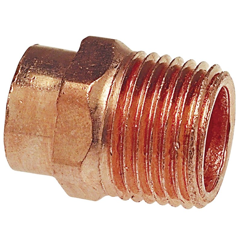 ADAPTER COPPER 1/2IN C X MIP