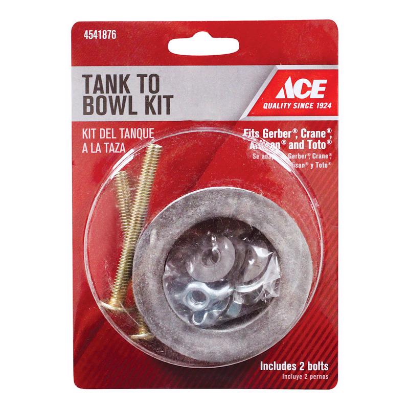 Ace Tank to Bowl Kit Gray Steel