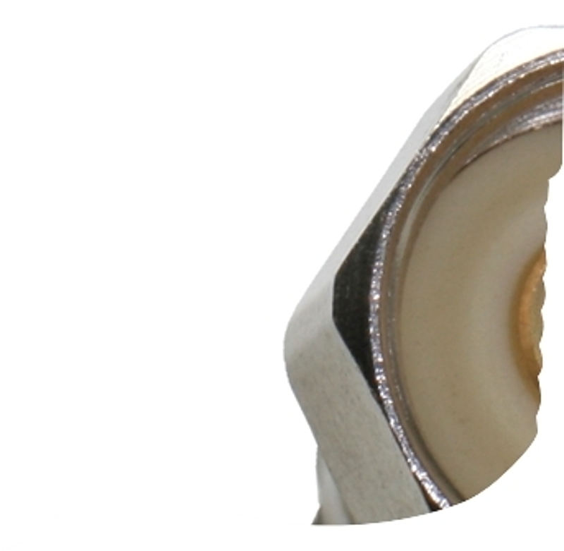 Fluidmaster B4F30 Water Supply Connector, 1/2 in Inlet, FIP Inlet, 1/2 in Outlet, FIP Outlet, 30 in L