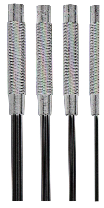 General SPC76 Pin Punch Set, 5-Piece, Steel