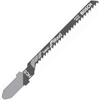 Bosch T119BO Jig Saw Blade, 3-1/4 in L, 12 TPI, HCS Cutting Edge