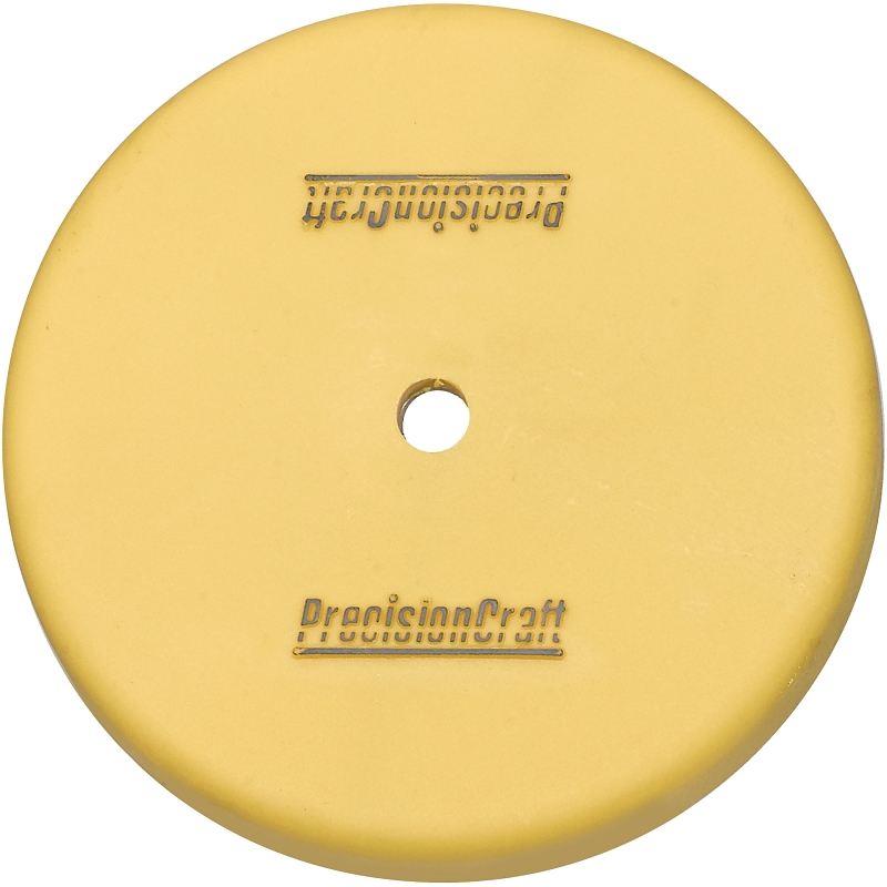 National Hardware V7503 Series N302-059 Magnetic Base, Ceramic/Nylon, Yellow, 3-1/4 in Dia, 2-5/8 in H