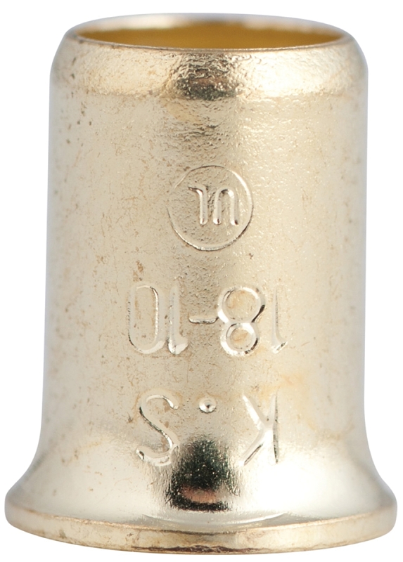 Gardner Bender 10-410C Crimp Connector, 18 to 10 AWG Wire, Steel Contact, Silver