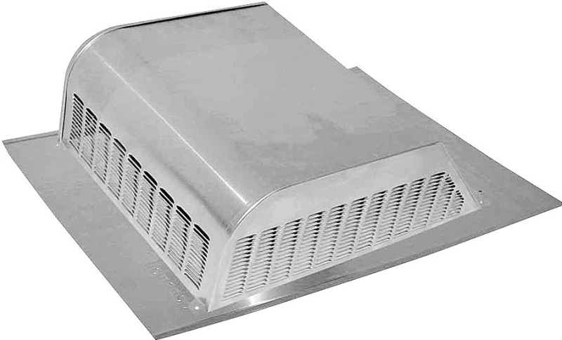 Lomanco LomanCool 750 Static Roof Vent, 20-5/16 in OAL, 16 in OAW, 50 sq-in Net Free Ventilating Area, Aluminum, Copper, Pack of 6